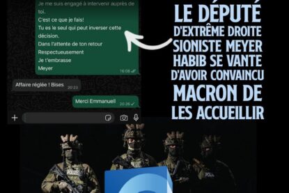 Meyer Habib se vante sur Twitter d