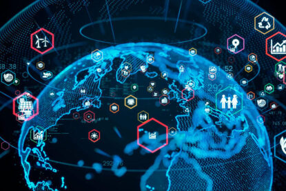 illustration concept de technologie environnementale
