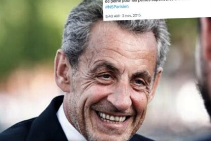 Nicolas Sarkozy peut avoir le sourire : il est libéré après 20 jours de prison seulement.