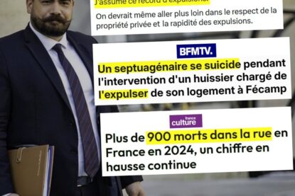 Kasbarian ressemble à un serveur de l’enseigne de hamburger Big Fernand, ou à une caricature du dessinateur Cabu, mais il est beaucoup moins sympa.