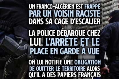 Un homme ayant la double nationalité franco-algérienne s