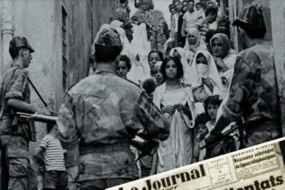 Des membres du FLN armés dans les rues pour la "Toussaint Rouge"