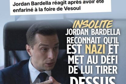 Jordan Bardella, le président du RN qui compare le lycéen qui l
