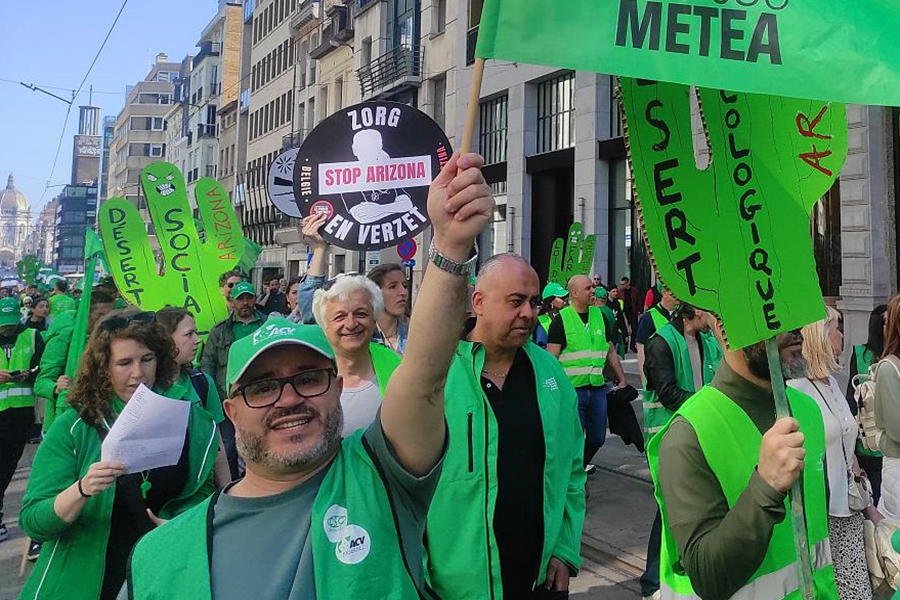 grève belgique