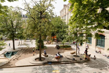 École élémentaire Brèche aux Loups. © Jean-Baptiste Gurliat / Ville de Paris