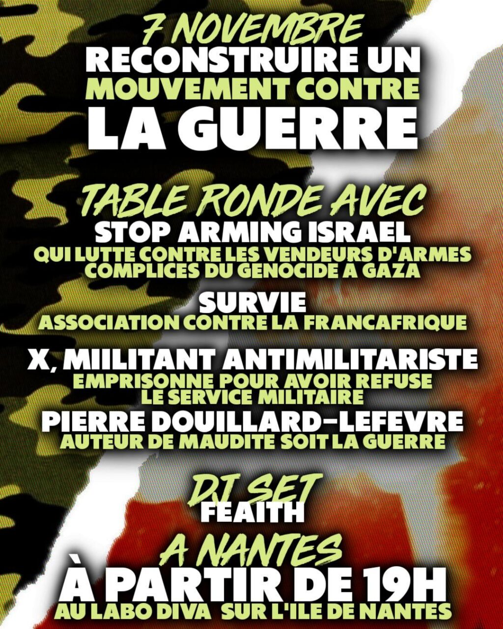 Face à l