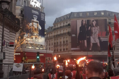 Marche au Flambeau, CGT, 3 décembre 2025