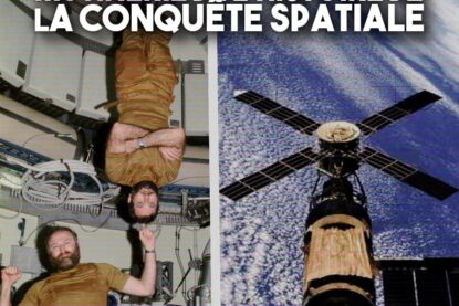 Des astronautes en apesanteur dans la station Skylab, lieu de la première mutinerie spatiale.