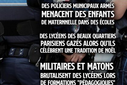 Un régime autoritaire est déjà en place en France, et la jeunesse le subit dans sa chair au quotidien.