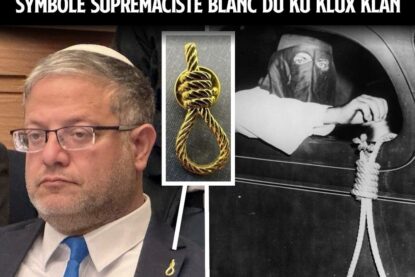 Itamar Ben Gvir arborrant un pin