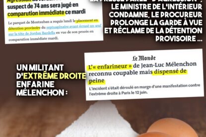 Des œufs, de la farine et un fouet : bientôt une pâte à crêpe sur Jordan Bardella ?