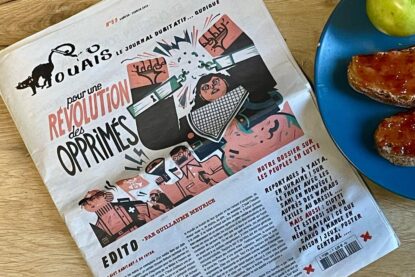Au petit déjeuner, rien de tel que la lecture du journal Mouais avant d