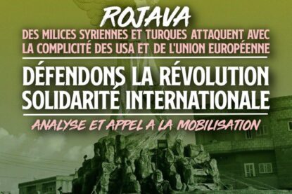 Le Rojava est attaqué, des manifestations dès aujourd