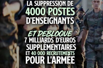En 2026 : 4000 postes enseignants en moins, 7 milliards d
