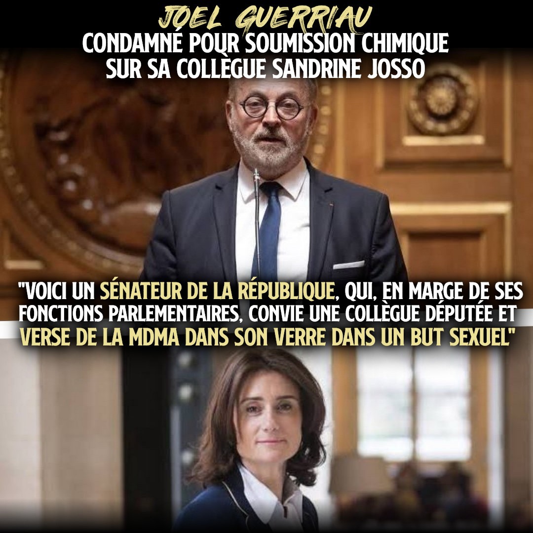 Joël Guerriau à la tribune du Sénat, un porc qui n