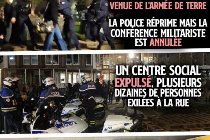 Pour réprimer dans les lycées, pour expulser des centres sociaux, pour harceler dans le métro... À Rennes, la police est partout, la justice est nulle part.