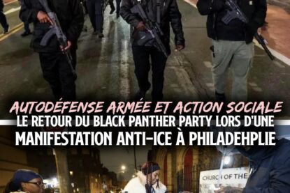 À Philadelphie, des Black Panthers sécurisent la manifestation contre l