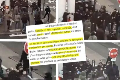 Les images révélées par le Canard Enchaîné, qui confirment notre enquête.