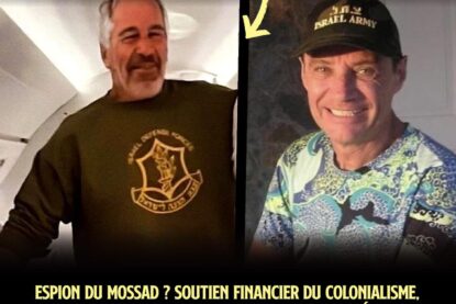Jeffrey Epstein et Jean-Luc Brunel, son complice français, avec des vêtements de l