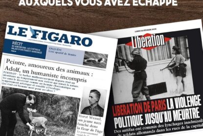 "Peintre, amoureux des animaux : Adolf, un humaniste incompris" et "Libération de Paris, la violence politique jusqu