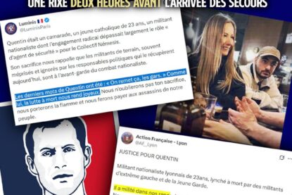 Le narratif créé par les fascistes lyonnais s