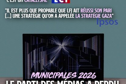 Une télé brisée : le parti des médias a perdu les élections municipales