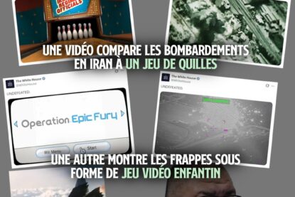 Steven Cheung, le communicant de la Maison Blanche, et quelques montages inhumains postés par les USA.