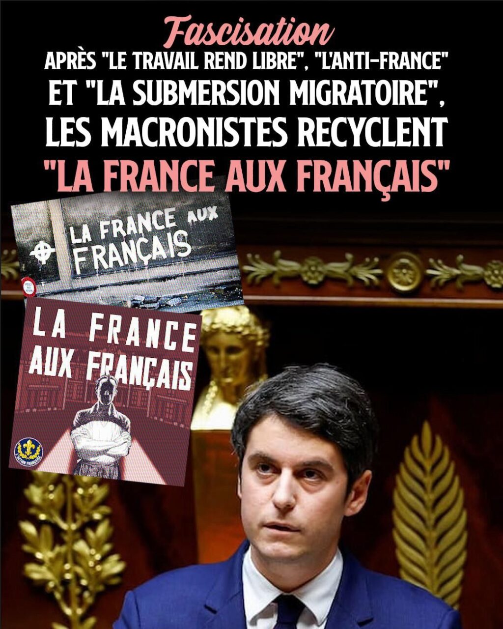 Gabriel Attal à l