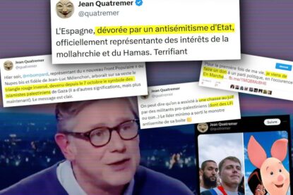 Jean Quatremer, éditorialiste à Libération, et quelques uns de ses pires tweet trumpistes et complotistes.