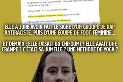 Alice Cordier, cheffe du groupe fémonationaliste Némésis et complètement débile, a déposé 120 plaintes.