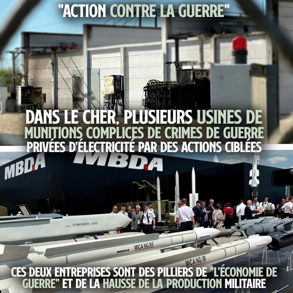 Les sites de KNDS et MBDA qui ont été privés d