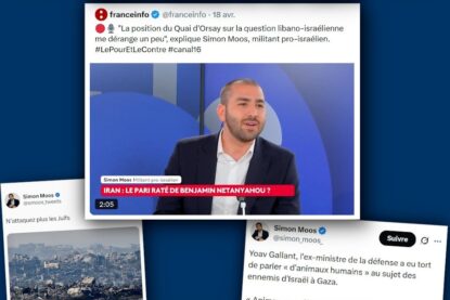 Le polémiste de la fachosphère Simon Moos invité à commenter l