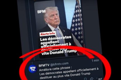 Le prompt de ChatGPT utilisé par BFM en commentaire de sa propre publication...