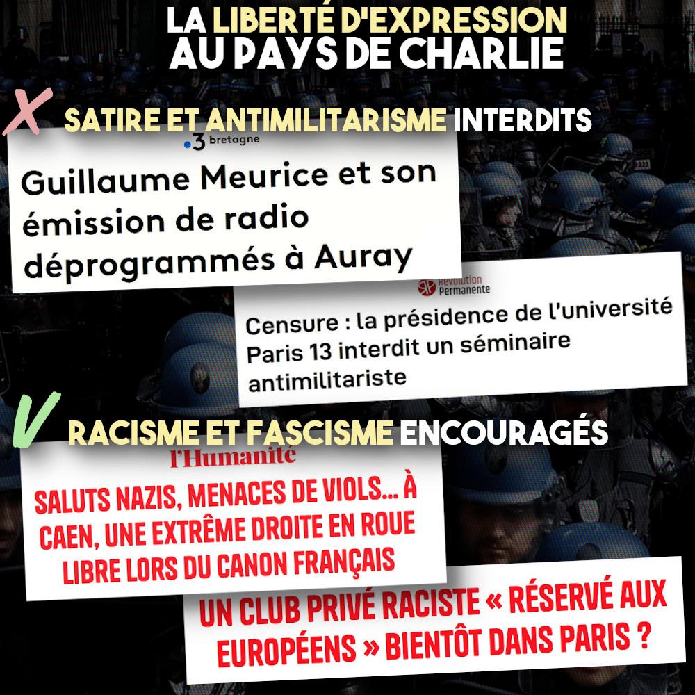 Au pays de Charlie, la liberté d