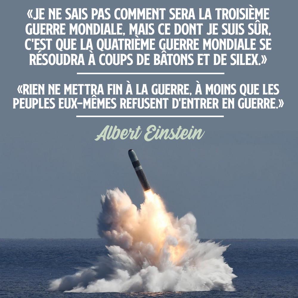 Un missile balistique sort de l