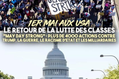 «May day strong» : plus de 4000 actions contre Trump, la guerre, le racisme d