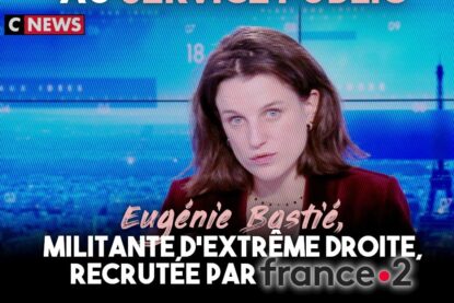 Eugénie Bastié, une militante fasciste à la télé