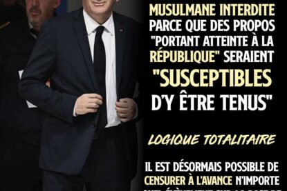 Laurent Nunez, un fasciste qui se cache derrière la République pour discriminer les musulmans.
