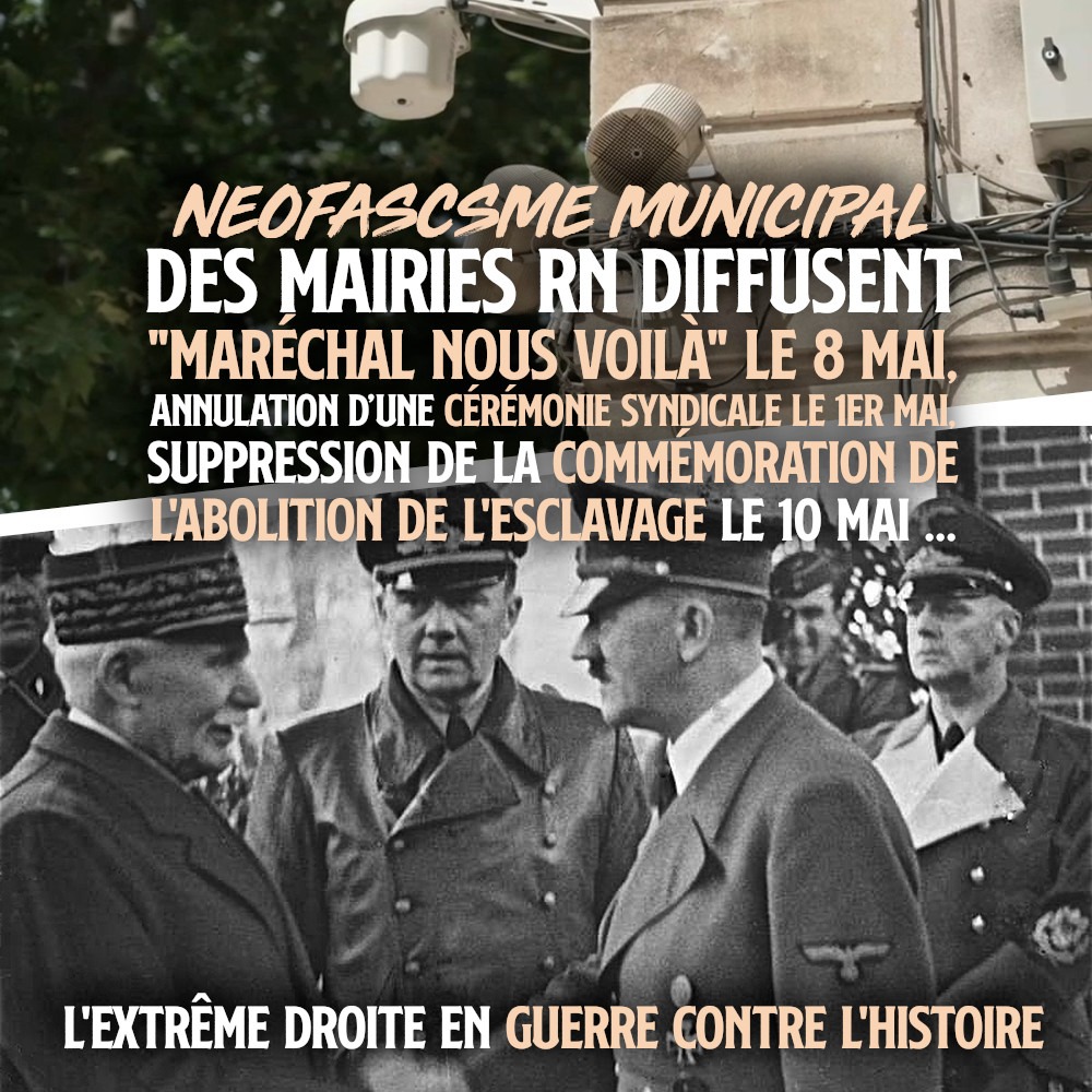 Le maréchal Pétain serrant la main d