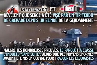 Sous deux angles différents, le tir de grenade qui a plongé Serge dans le coma provient de la tourelle d