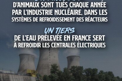 Une centrale nucléaire au bord d