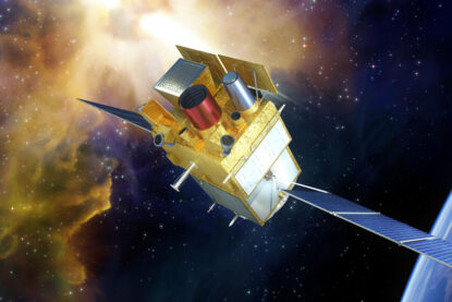 Illustration du satellite SVOM © CNES / Olivier Sattler, 2015