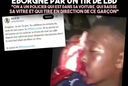 Un mineur blessé à l