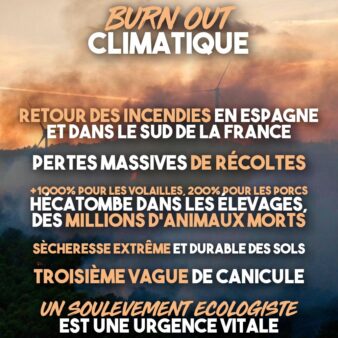 Des incendies en cascade : la troisième canicule de l