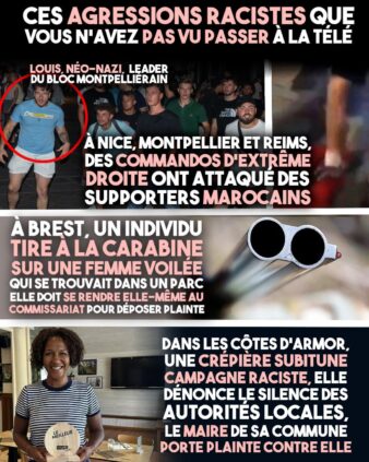 À Nice, Montpellier et Reims, des supporters commettent des agressions racistes, tandis qu
