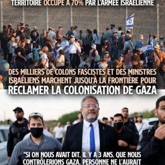 Le ministre israélien Itamar Ben Gvir parade lors d