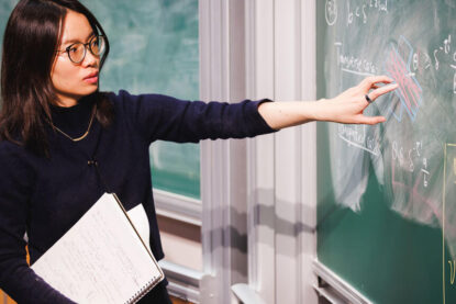 Hong Wang © Christophe Peus / IHES