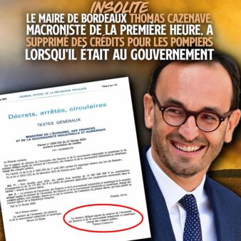 LE MAIRE DE BORDEAUX AVAIT ANNULE DES CREDITS POUR L'ACHAT DE CANADAIRS QUAND IL ÉTAIT AU GOUVERNEMENT