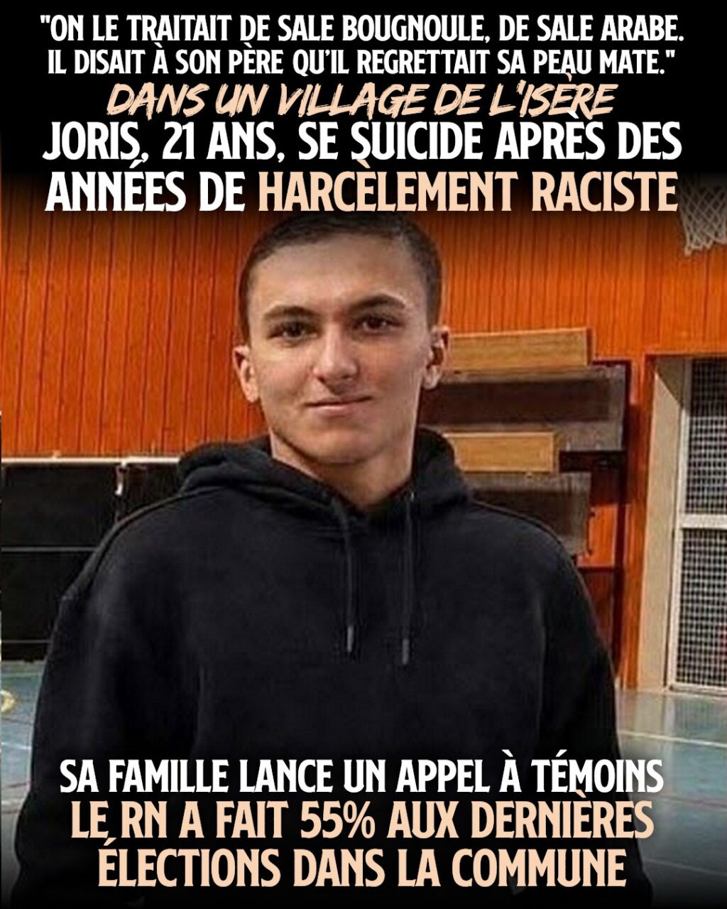 Joris, le jeune de 21 qui s