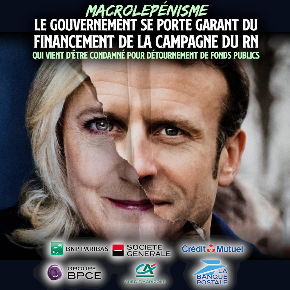 Derrière le visage de Macron, celui de Le Pen